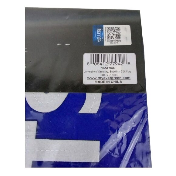 Breeze Decor UK Kentucky Wildcats Garden Flag Banner All Weather 12 x 18 inch - Picture 4 of 9